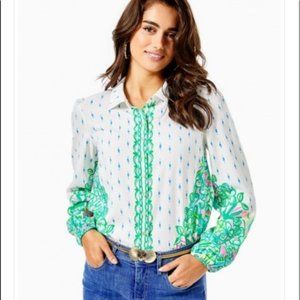 Lilly Pulitzer Tavia Top-XS NWT